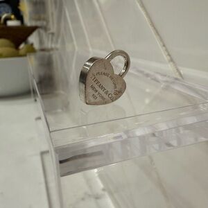 Tiffany & Co. Heart Lock Pendant From the Return to Tiffany Collection